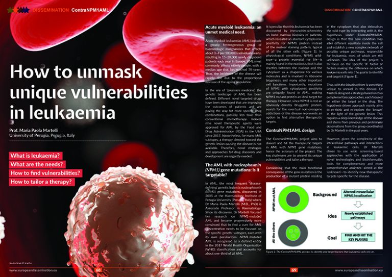 How to unmask unique vulnerabilities in leukaemia