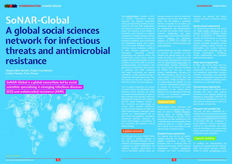 A global social sciences network for infectious threats and antimicrobial resistance