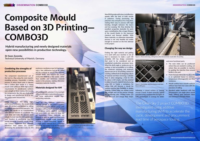 Composite Mould Based on 3D Printing—COMBO3D