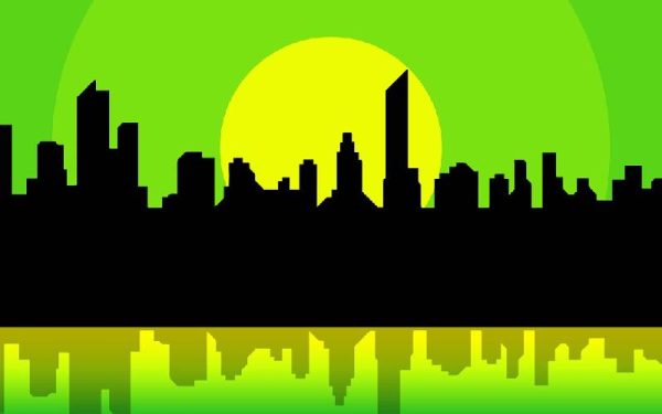 City silhouette