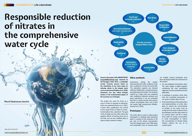 Responsible reduction of nitrates in the comprehensive water cycle