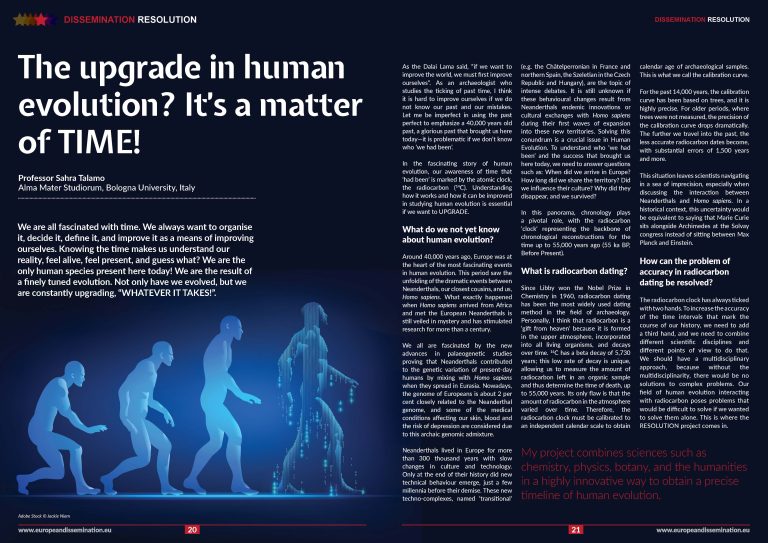 The upgrade in human evolution? It’s a matter of TIME!