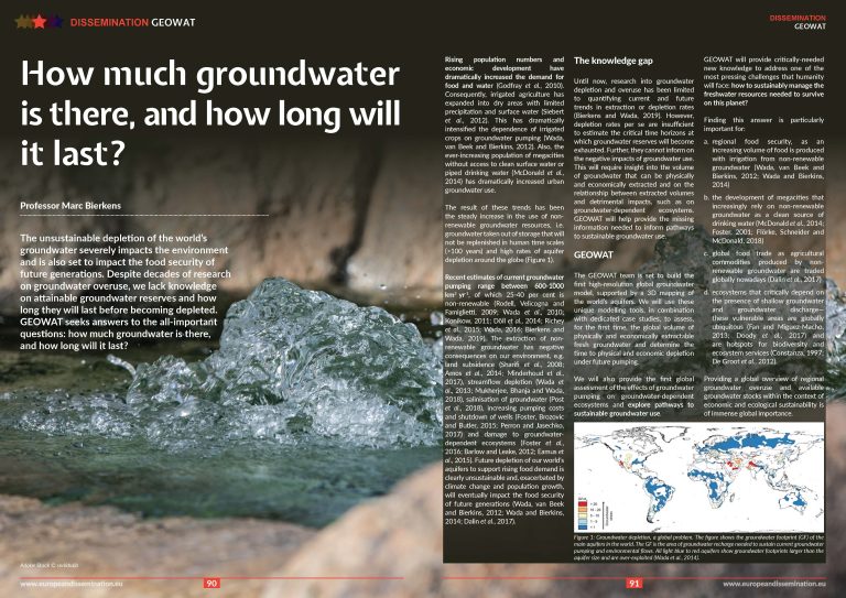 How much groundwater is there, and how long will it last?