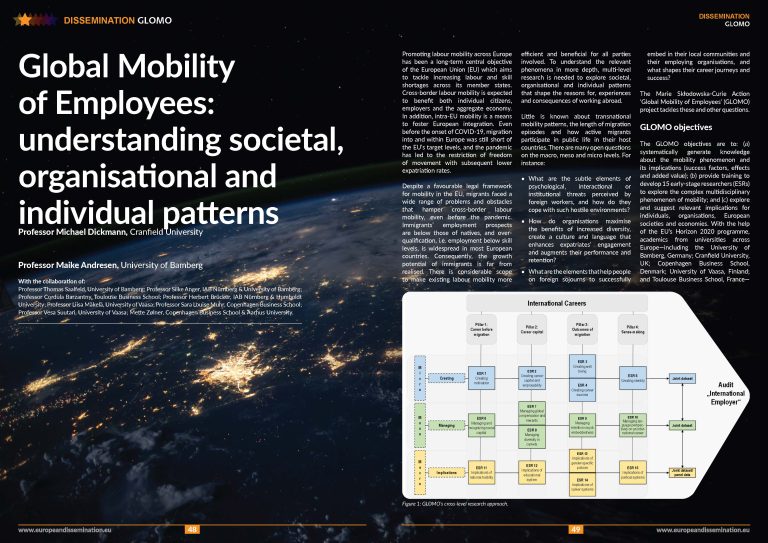 Global Mobility of Employees: understanding societal, organisational and individual patterns