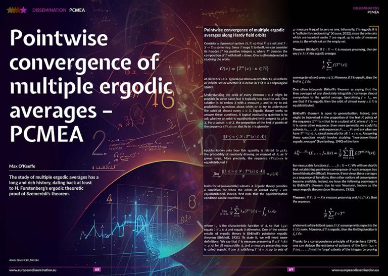 Pointwise convergence of multiple ergodic averages – PCMEA