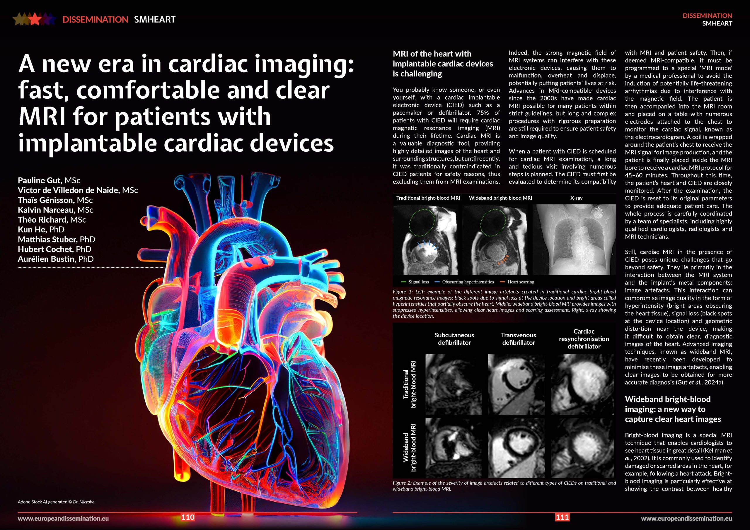A new era in cardiac imaging: fast, comfortable and clear MRI for ...