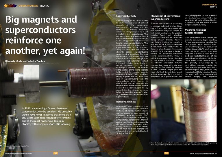 Big magnets and superconductors reinforce one another, yet again!