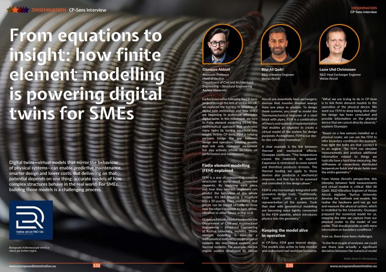 From equations to insight: how finite element modelling is powering digital twins for SMEs