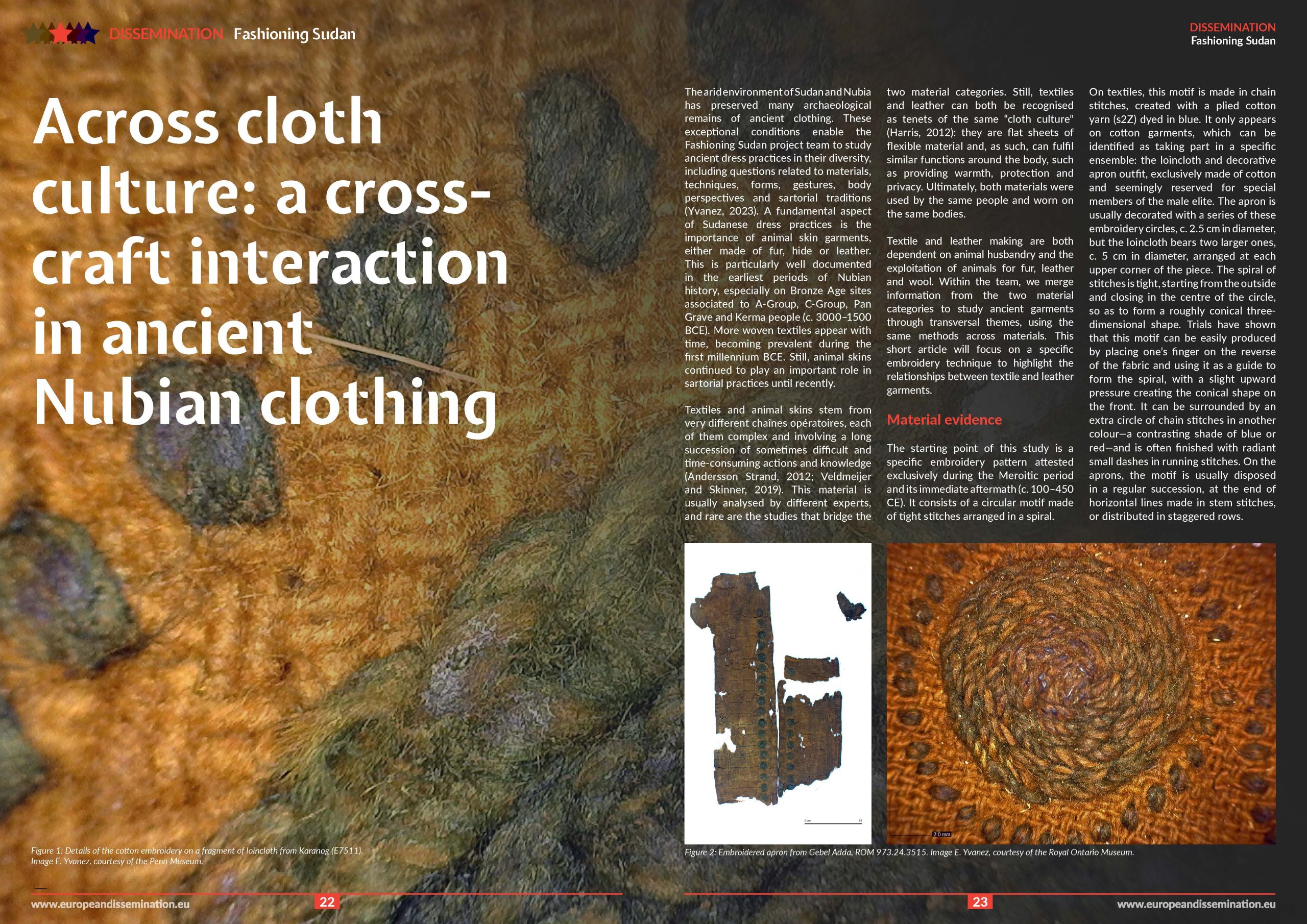 Across cloth culture: a cross-craft interaction in ancient Nubian ...