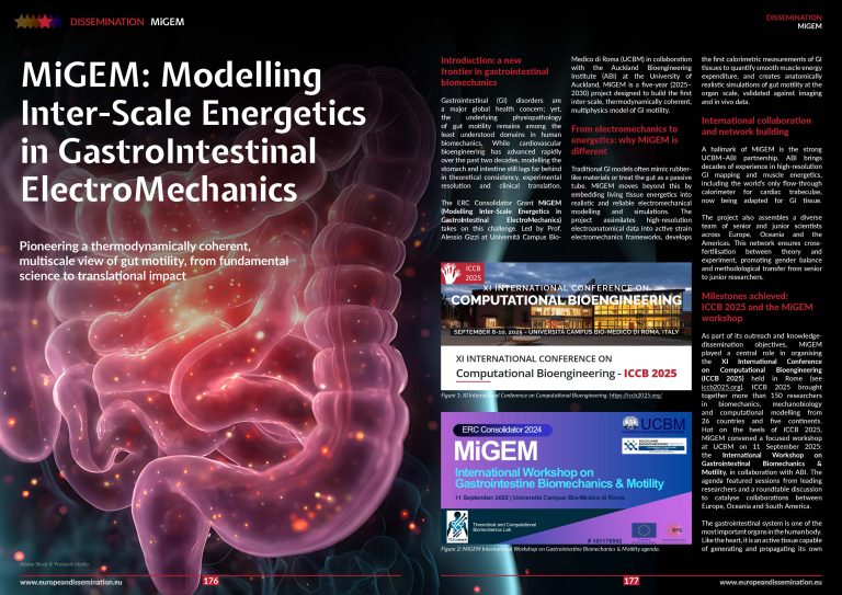 MiGEM: Modelling Inter-Scale Energetics in GastroIntestinal ElectroMechanics