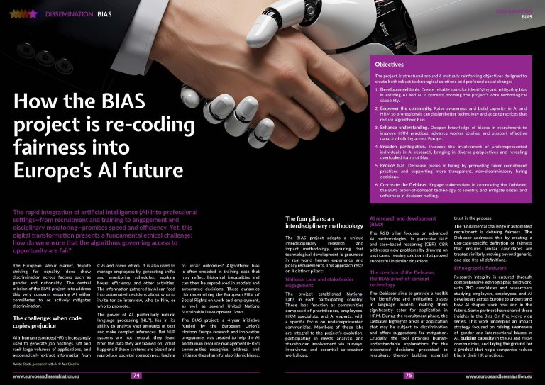 How the BIAS project is re-coding fairness into Europe’s AI future