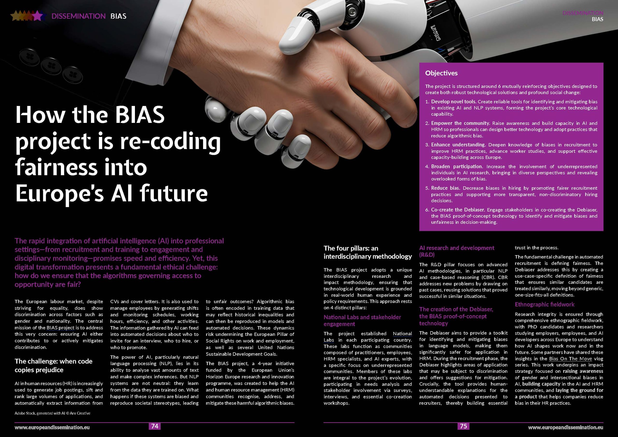 How the BIAS project is re-coding fairness into Europe’s AI future » EDMA